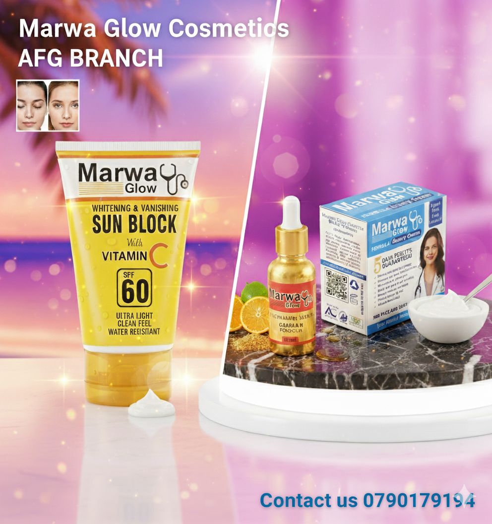 Marwa Glow Cosmetics Afghanistan Branch | Jalalabad