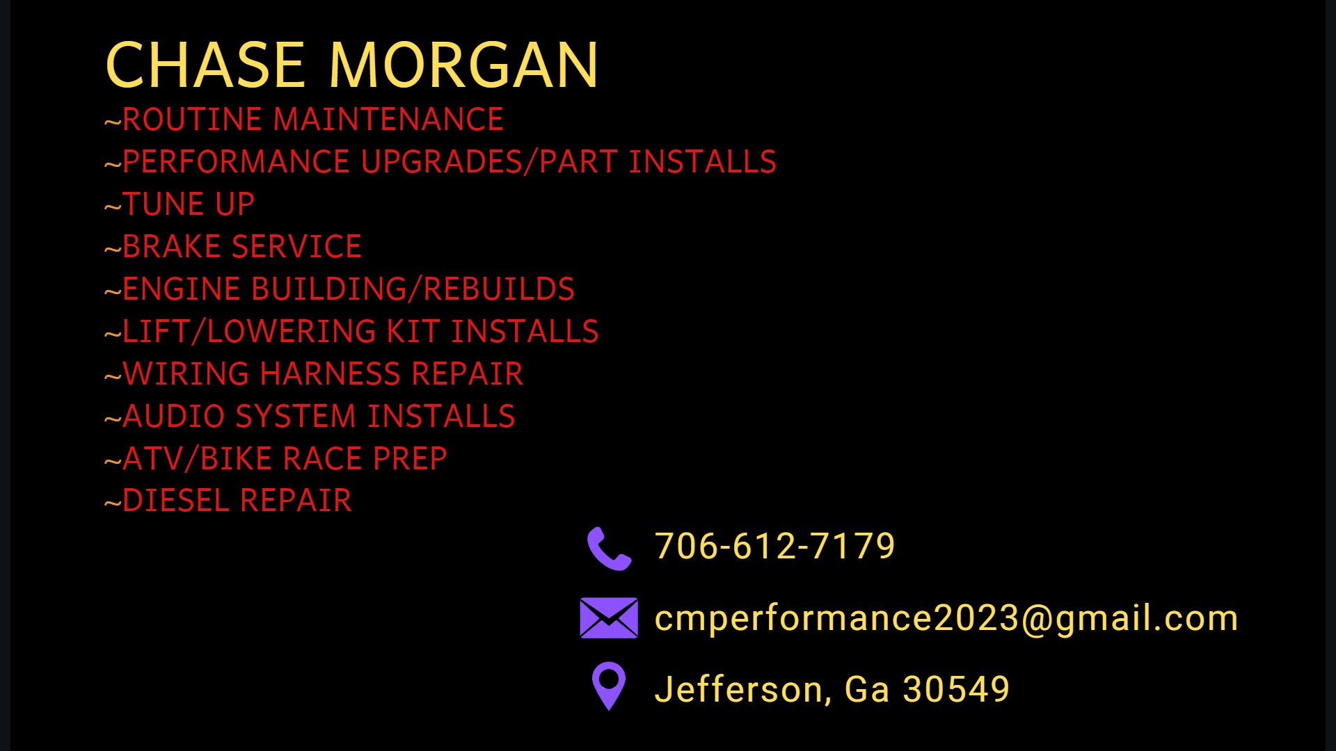 Morgan Performance added a new photo. - Morgan Performance