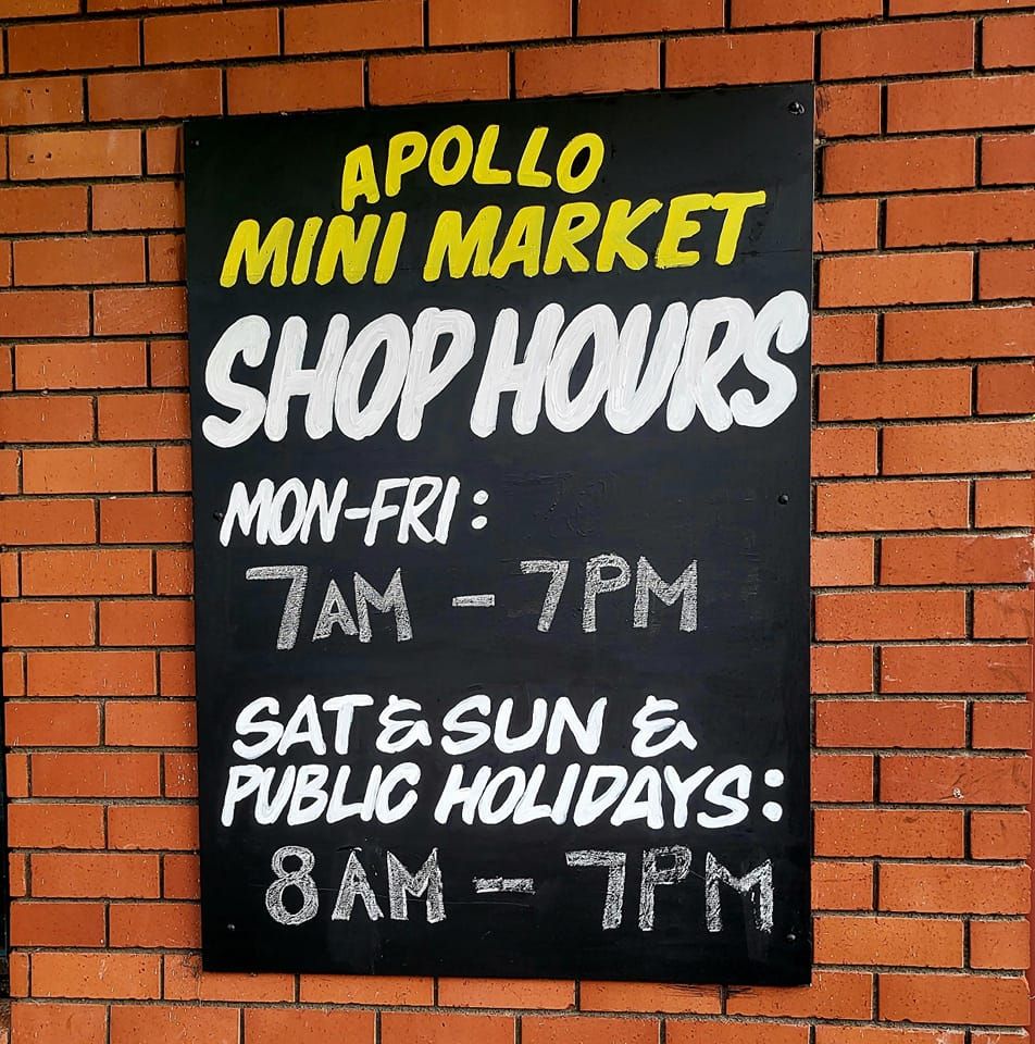 🕒 New Opening Hours at Apollo Mini... - Apollo Mini Mart | Facebook