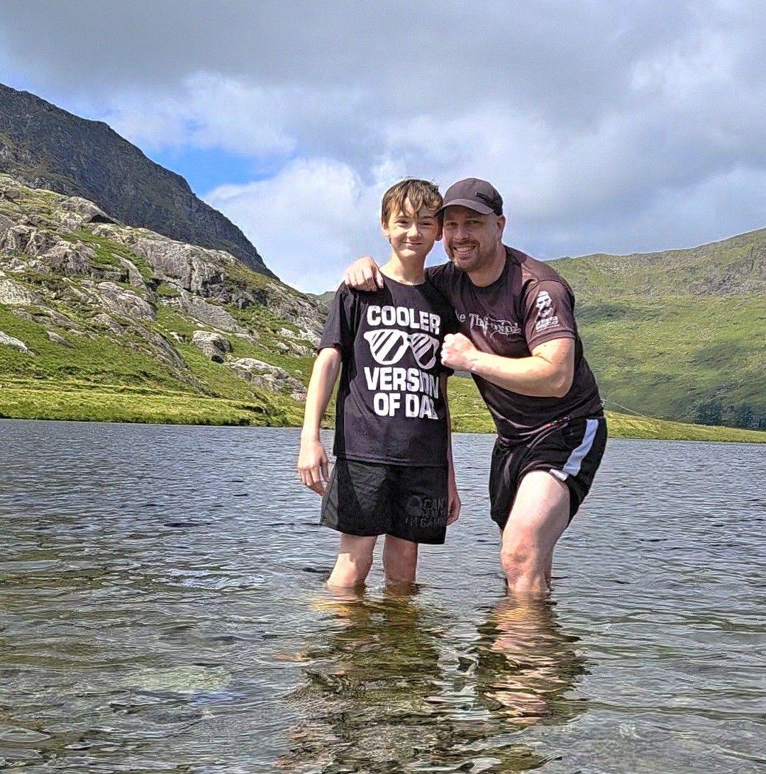 My son banned me from walking because I fell off the edge of a cliff ...