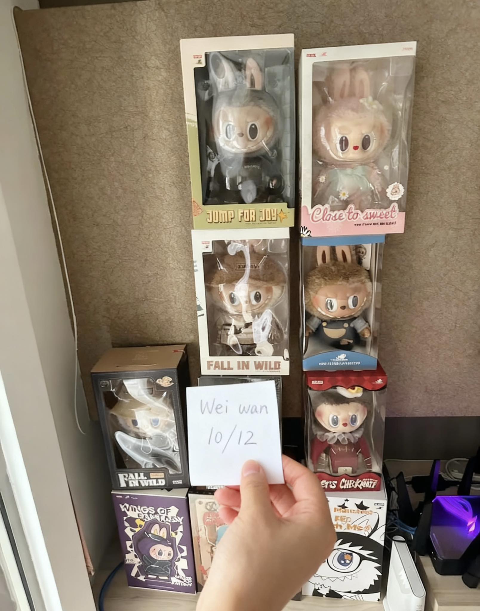 Labubu Jump for Joy box for sale in Singapore
