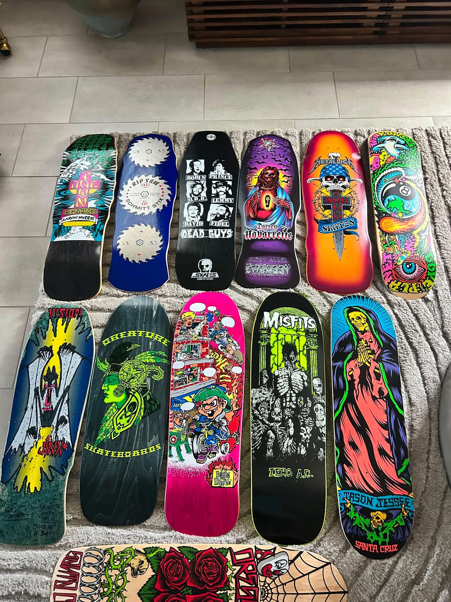 Darren Navarrette Creature skateboard deck