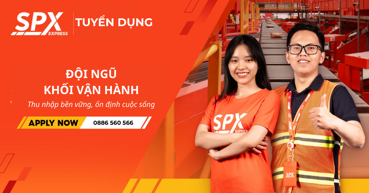 Tuyển Dụng Rider SPX Express | Quận Ba Đình