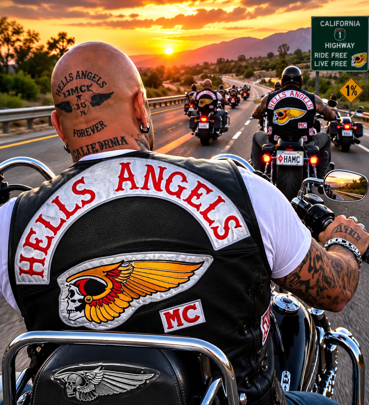 HELLS ANGELS オレンジカウンティカリフォルニア スカル Hells Angels worldwide | Los Angeles CA