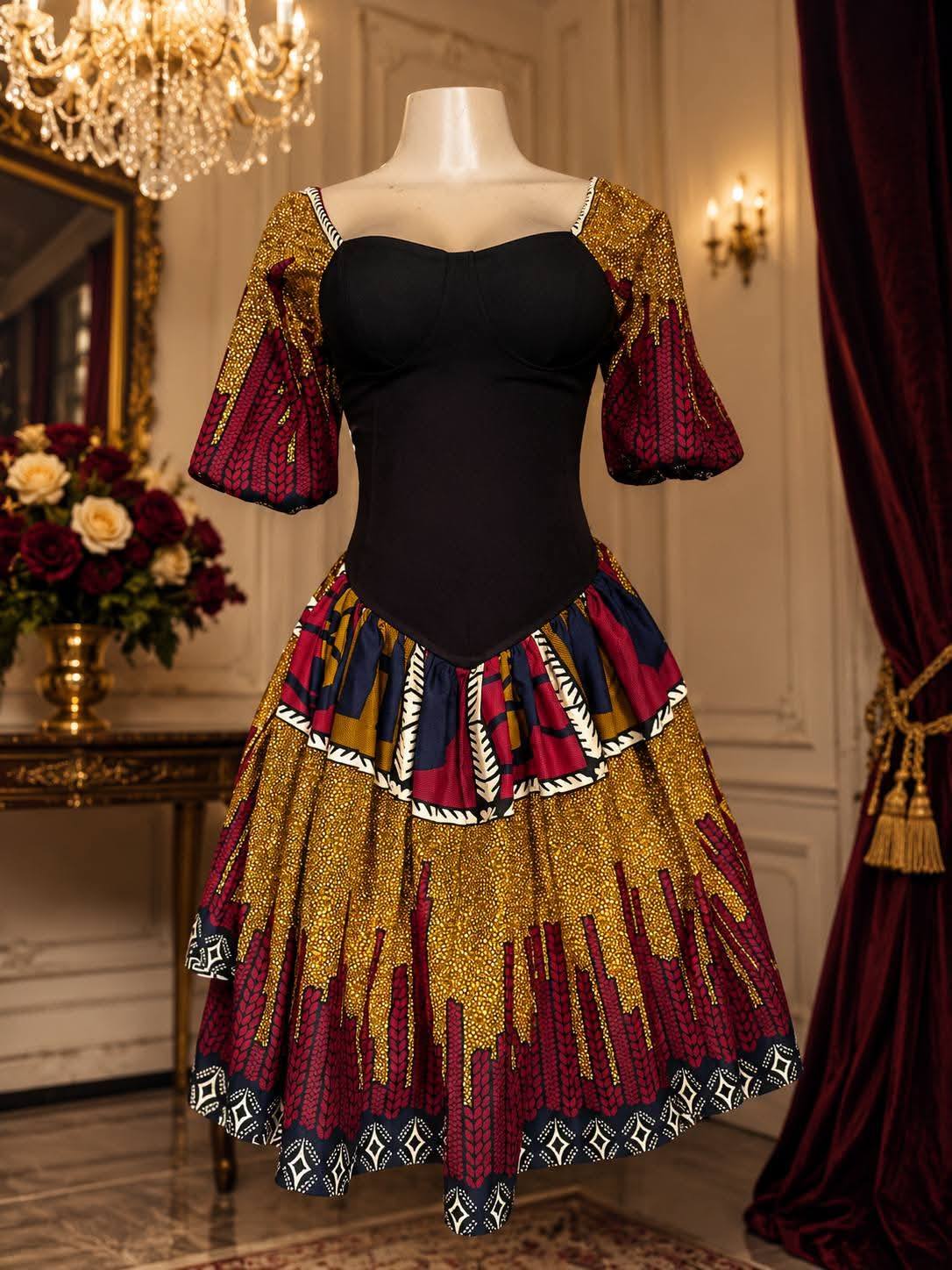 Beautiful dresses made by Blessing Fashion