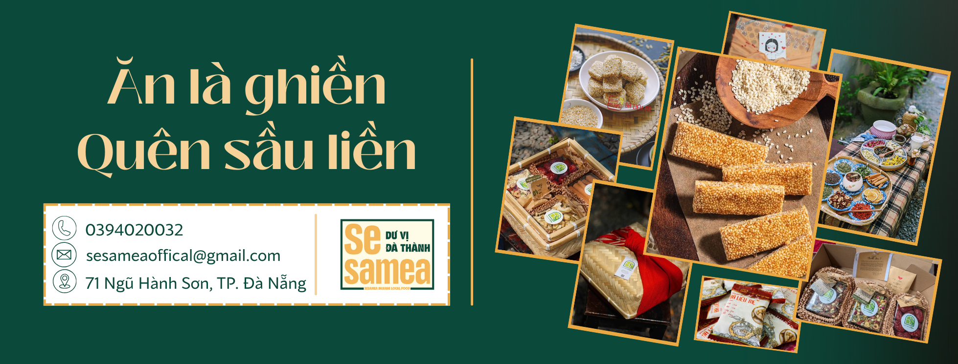 Sesamea - Tiệm trà và bánh khô mè | Da Nang