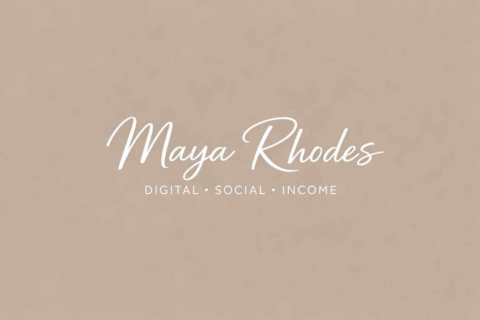Maya Rhodes