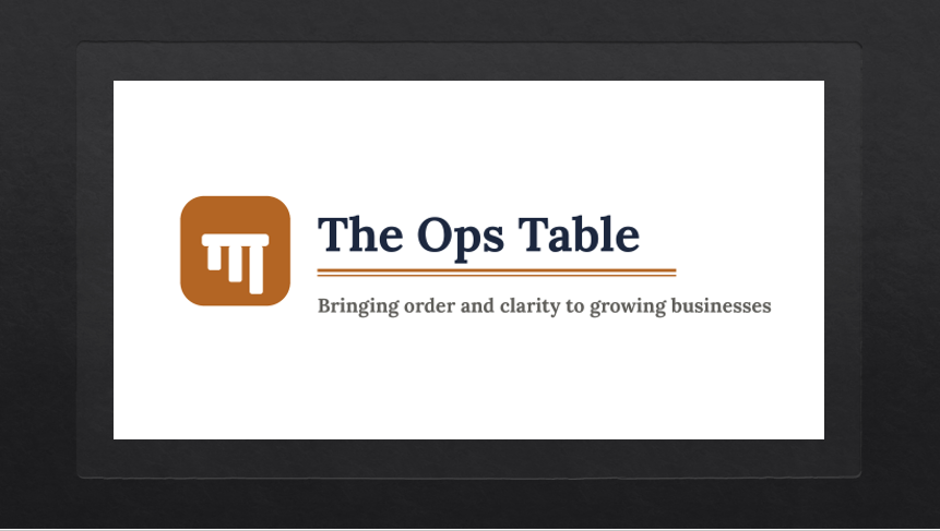 The Ops Table