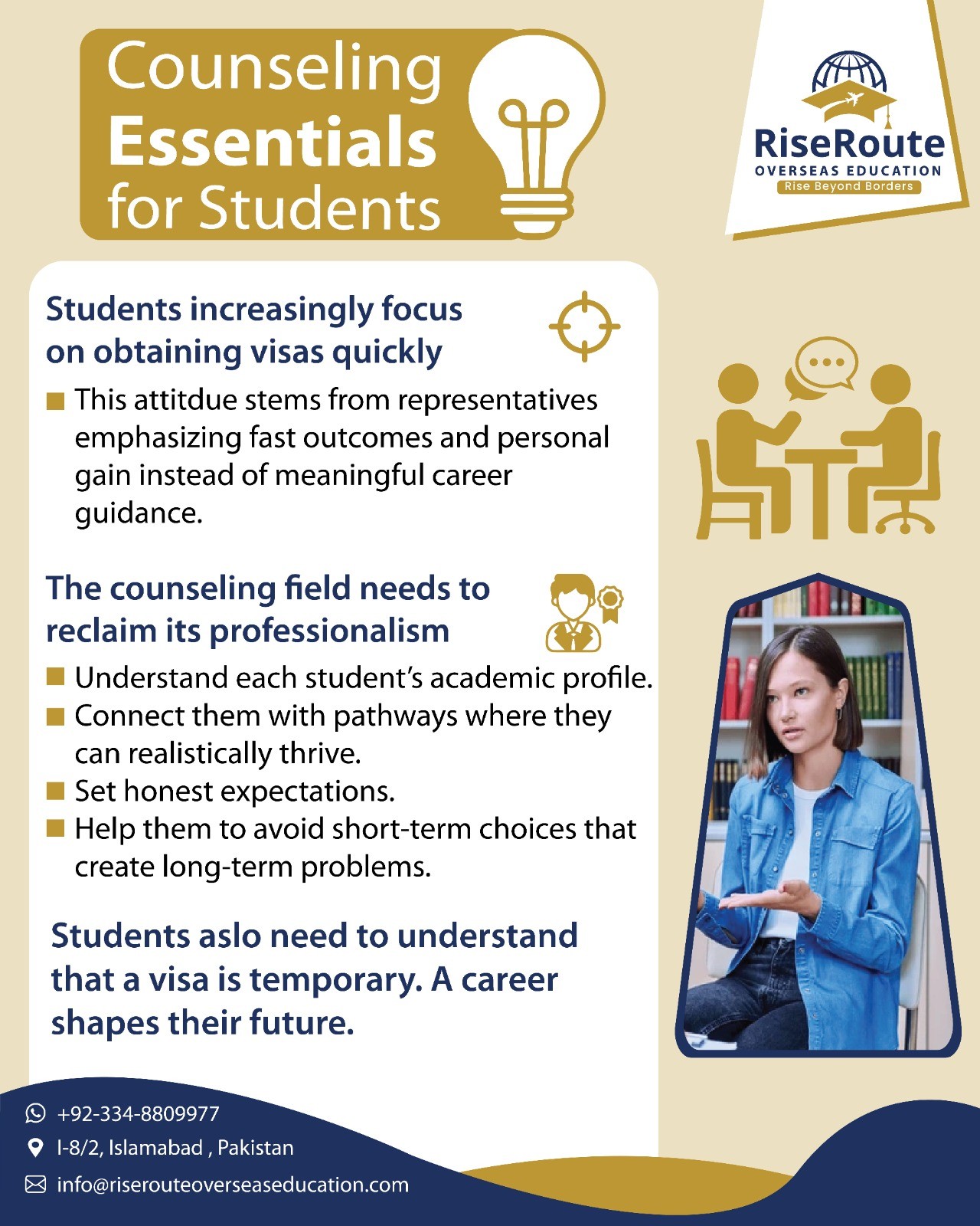 RiseRout - Counseling Essentials for Students! Many students today ...