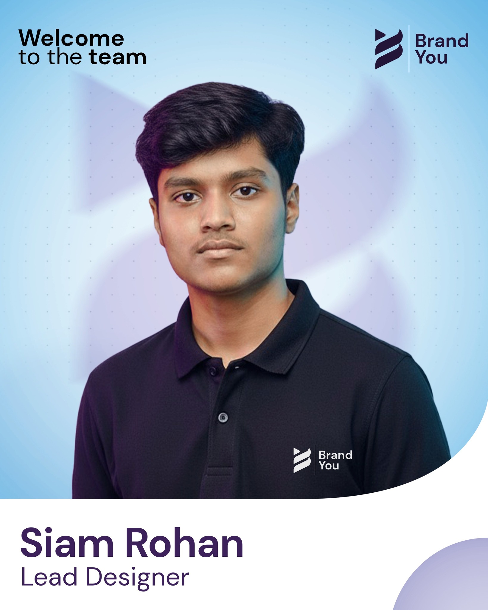 Brand - Meet Siam Rohan, our Lead Designer at Brand You! A true design ...