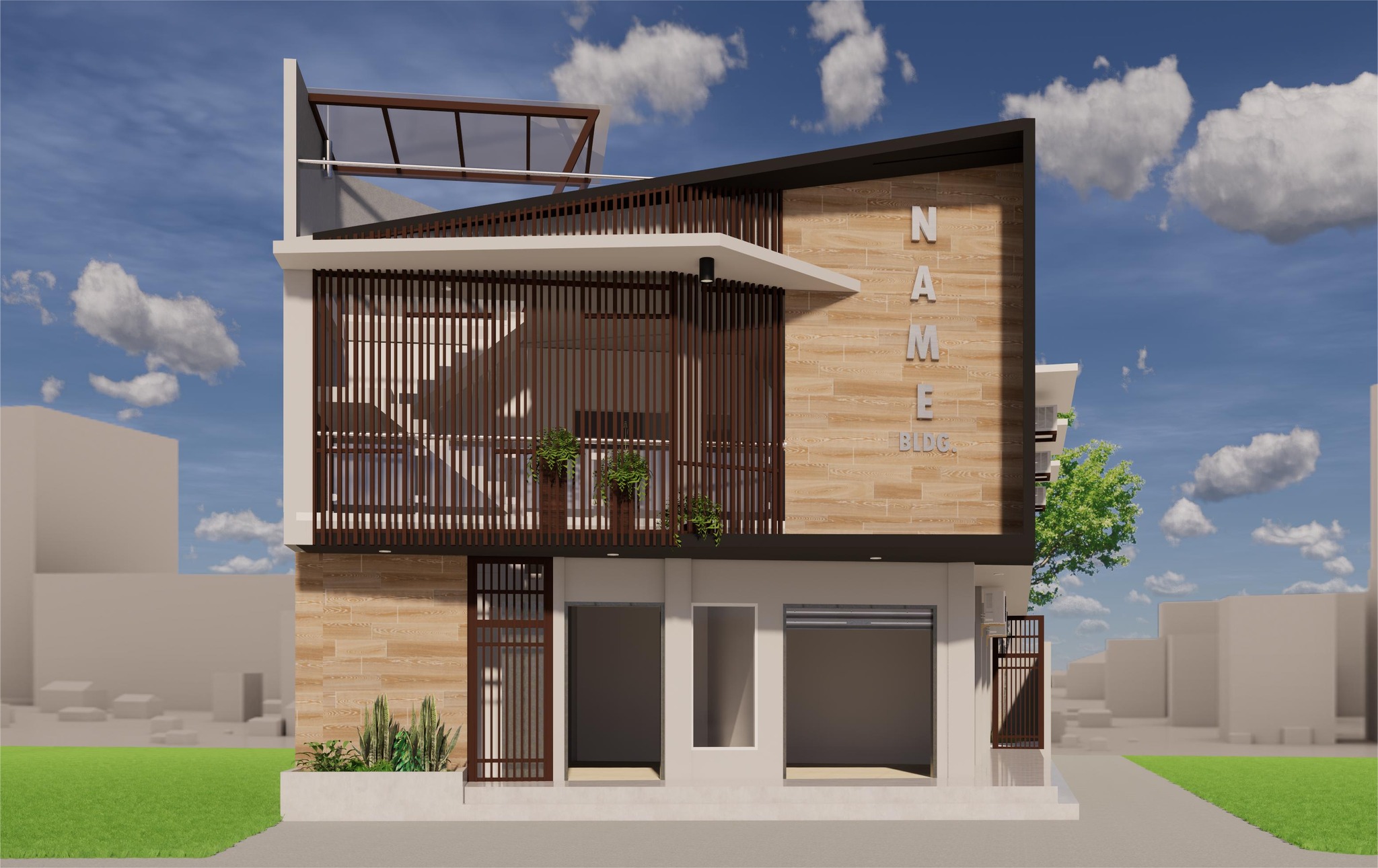 DADE - One of our earliest projects is this 2-storey Commercial ...