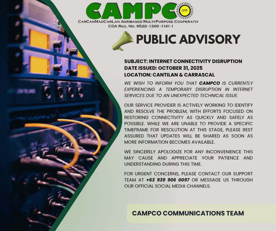 Campco Cable TV SDS | Cantilan