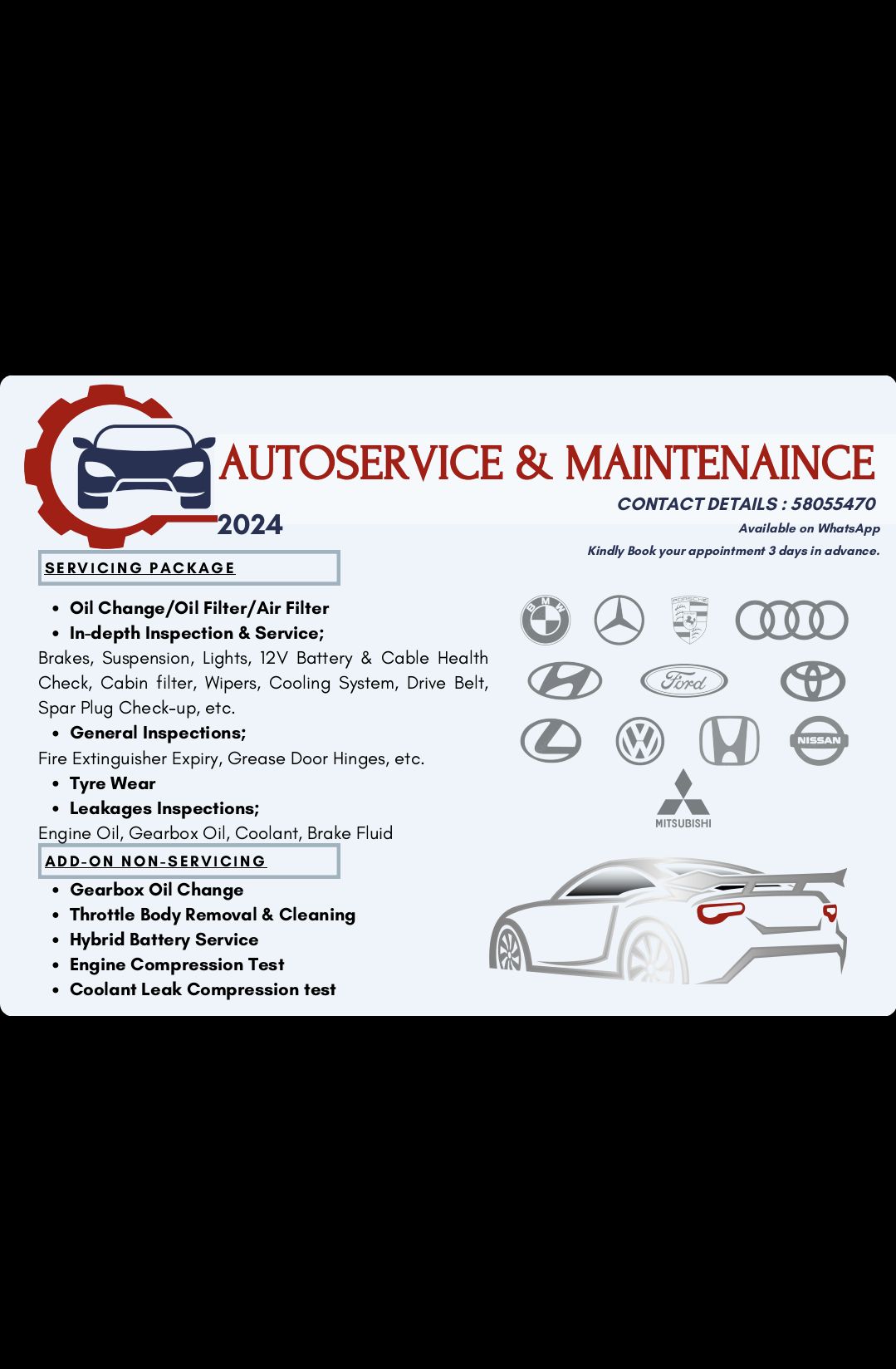 Garage Azad - 📌 Toyota hilux General Servicing ☑️Oil ☑️Oil Filter ☑️Air ...