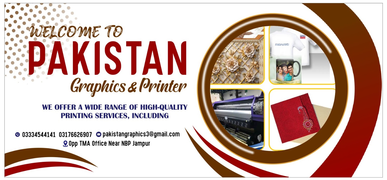 Pakistan Graphics & Printers | Jampur