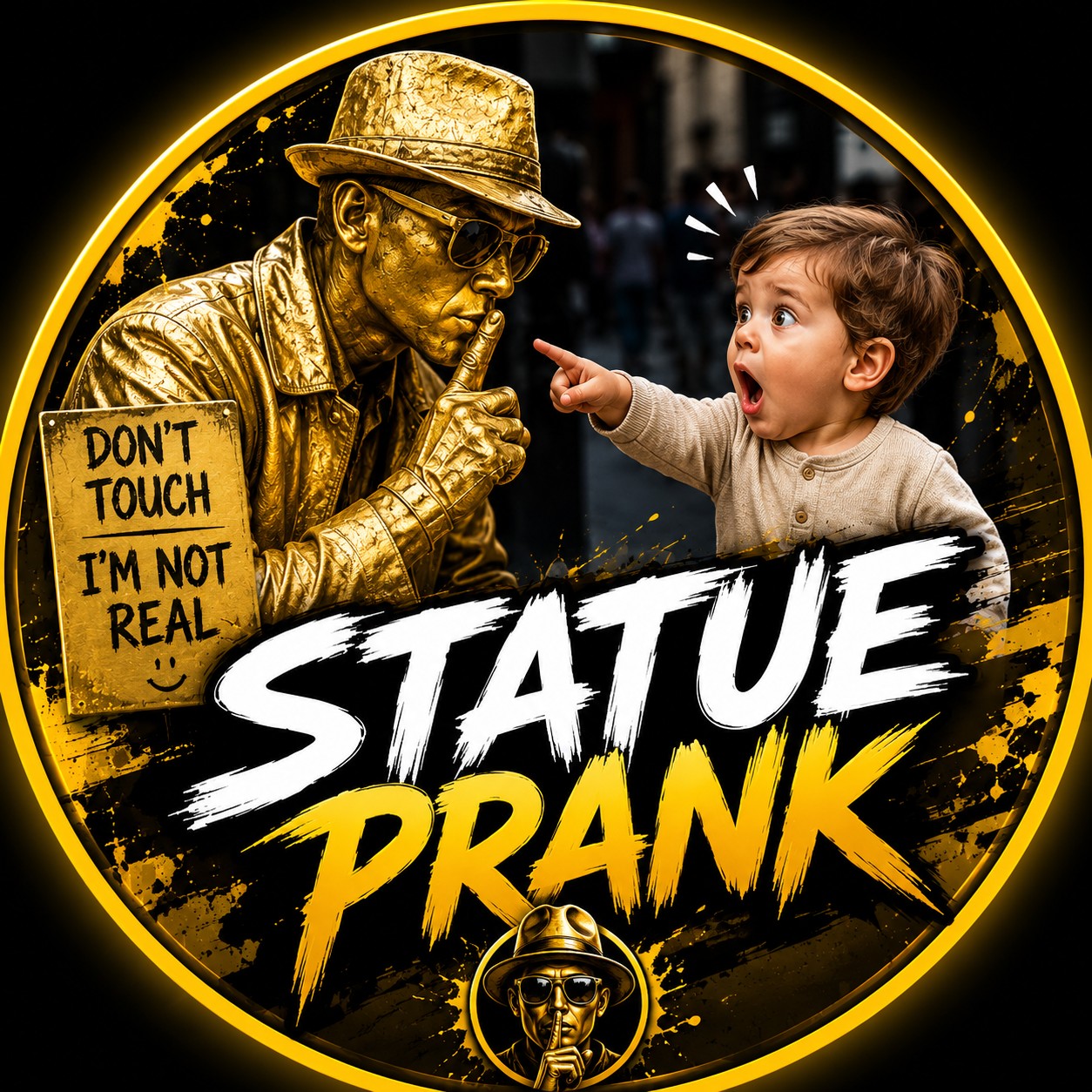 Watch What Happens When A Toddler Touches A Nutcracker Statue! 💂‍♂️ # ...