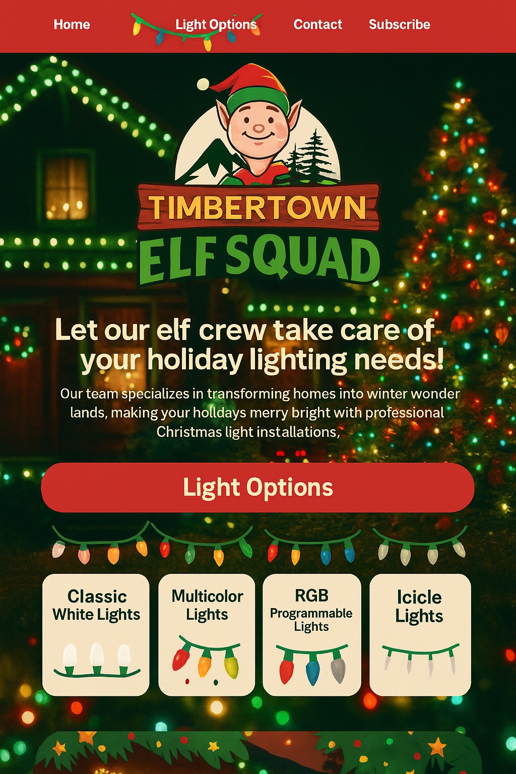 Timbertown Elf Squad | Estacada OR