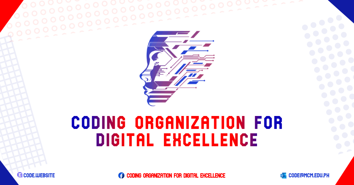 Coding Organization for Digital Excellence | Davao City