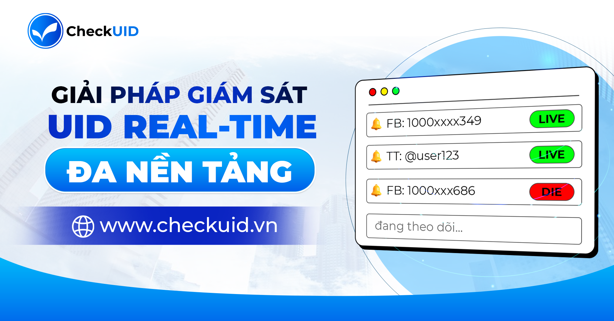 Checkuid.vn - Giám Sát UID Real-Time