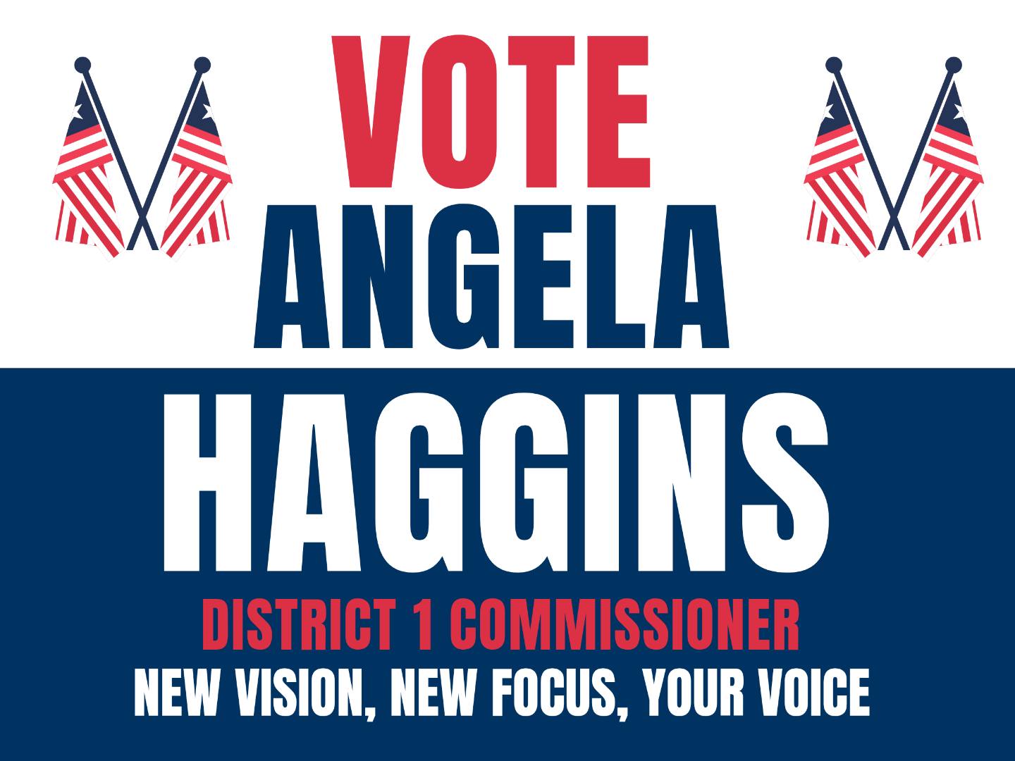 Vote Angela A Haggins | Tifton GA