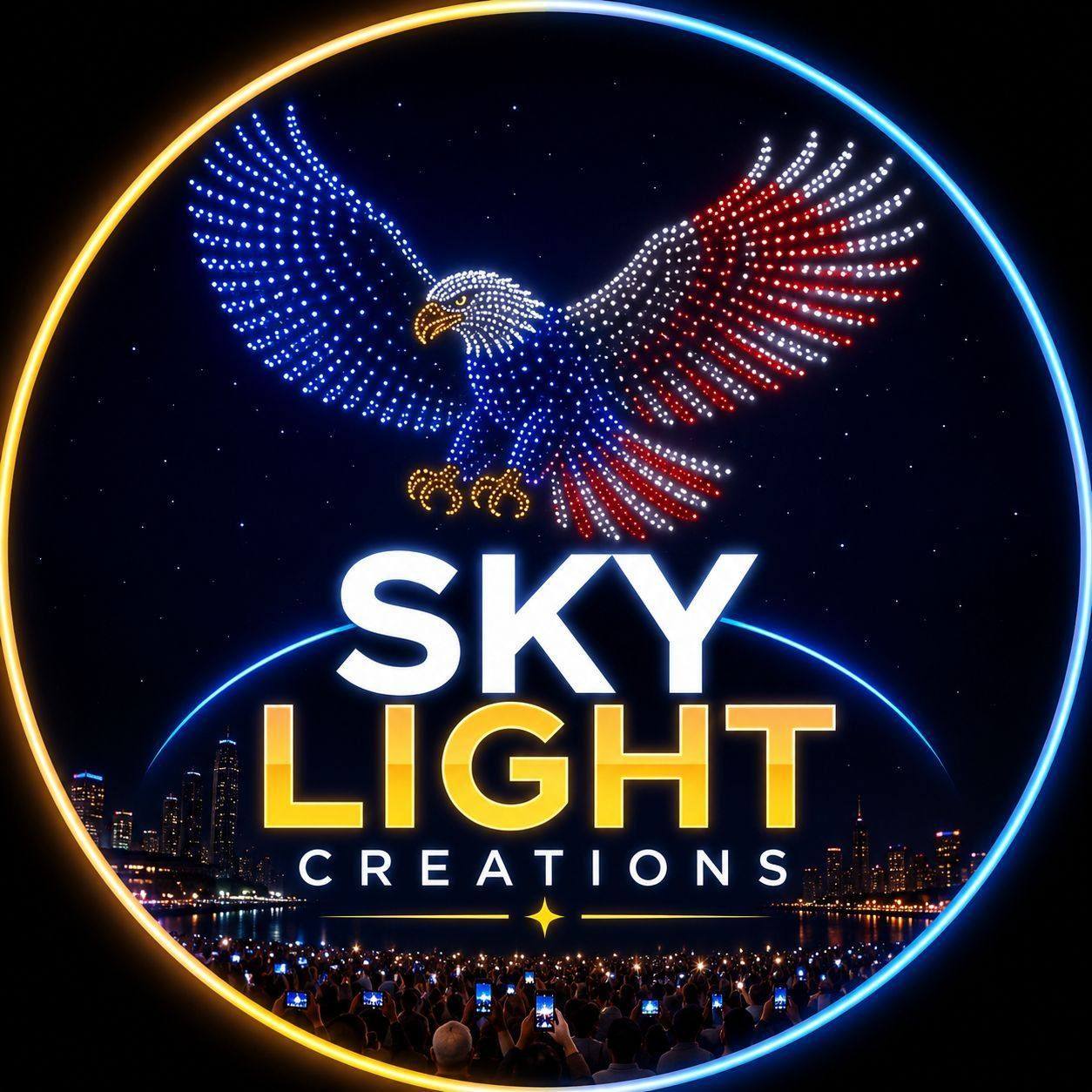 🦓 Giant Okapi Lights Up the Night Sky! #DroneLightShow #SkyOkapi # ...