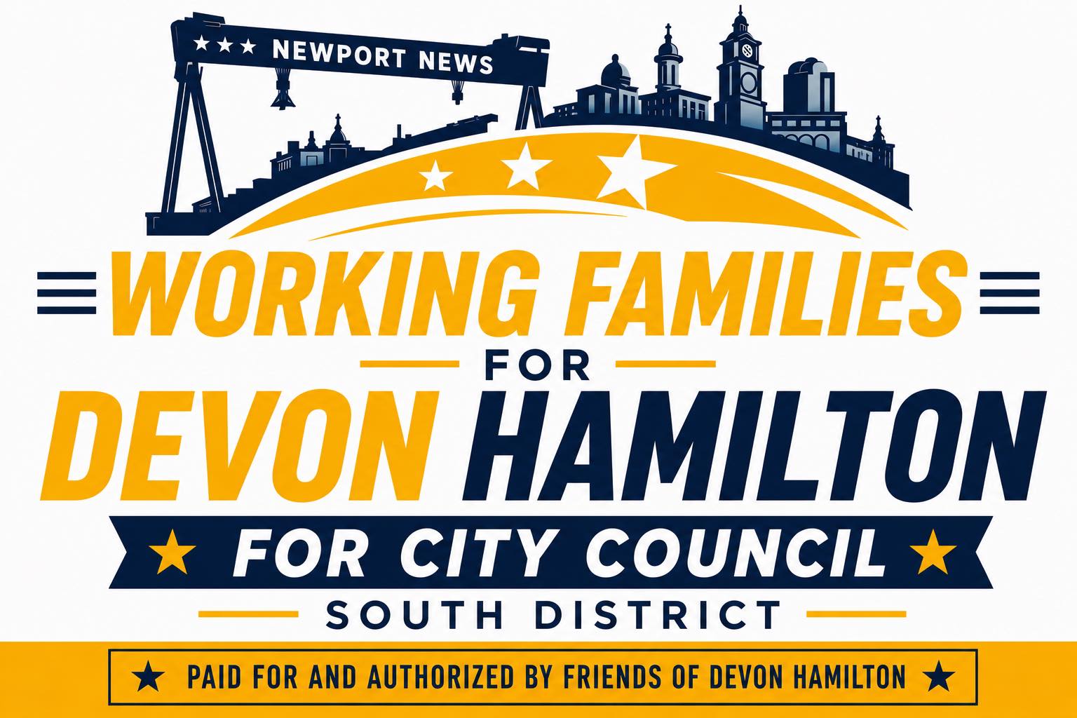 Devon Hamilton For City Council | Newport News VA