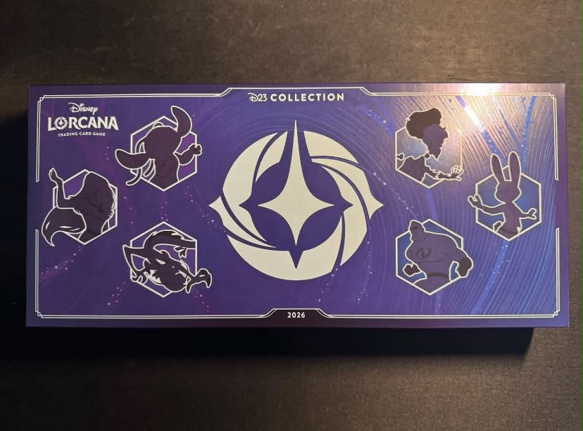 Disney Lorcana TCG D23 set arrived sealed from eBay
