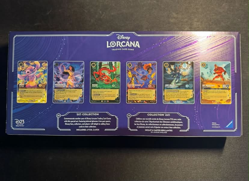 Disney Lorcana TCG D23 set arrived sealed from eBay