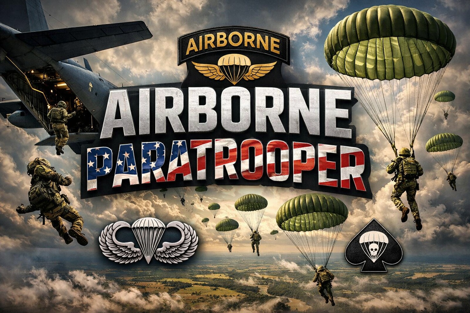 Airborne Paratrooper | Houston TX