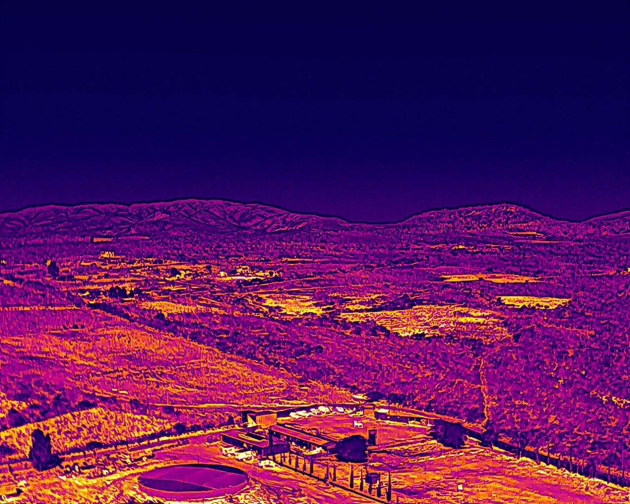 TOBA Aerial Infrared | Corregidora