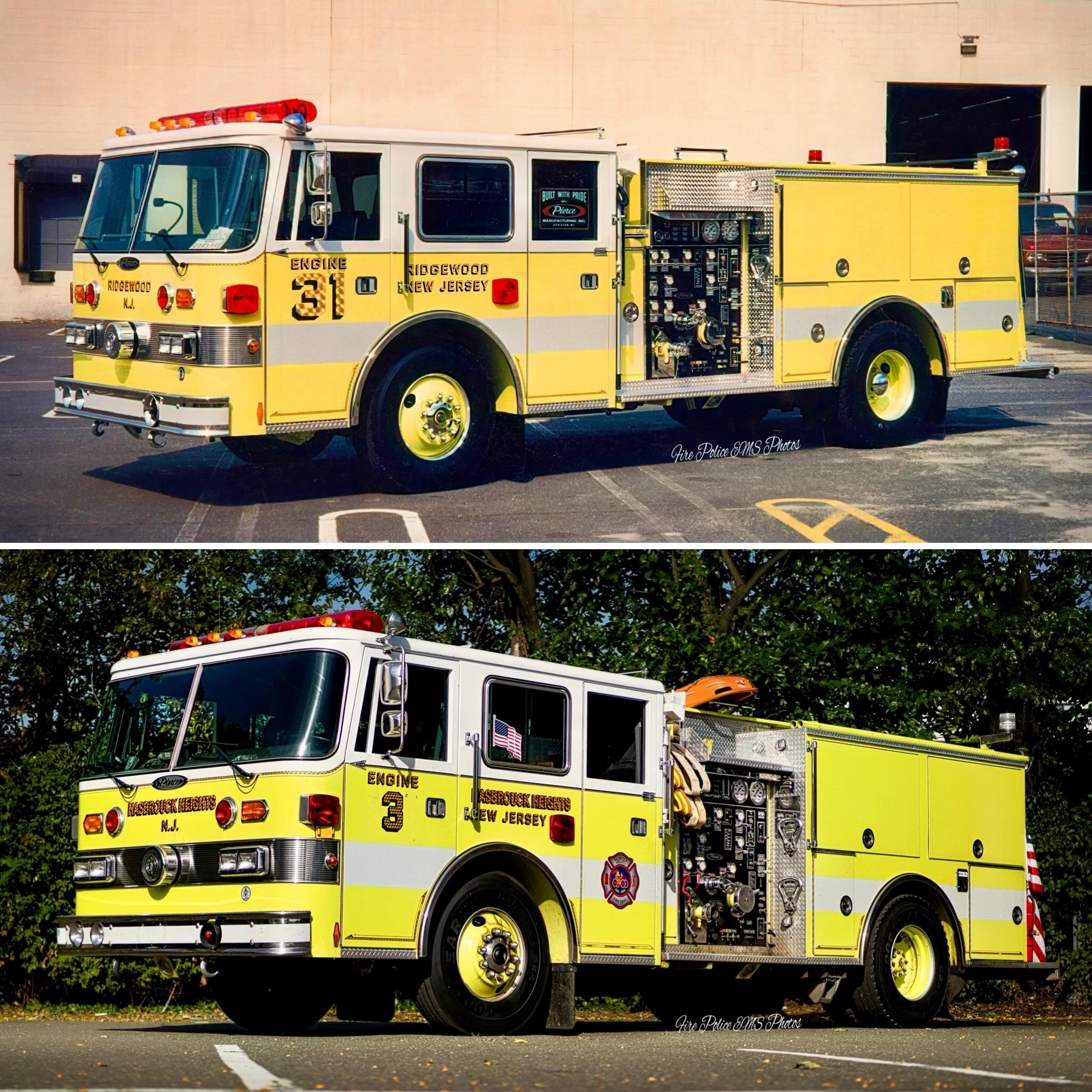 Taipei City Fire Department's 1990 Pierce Arrow foam unit