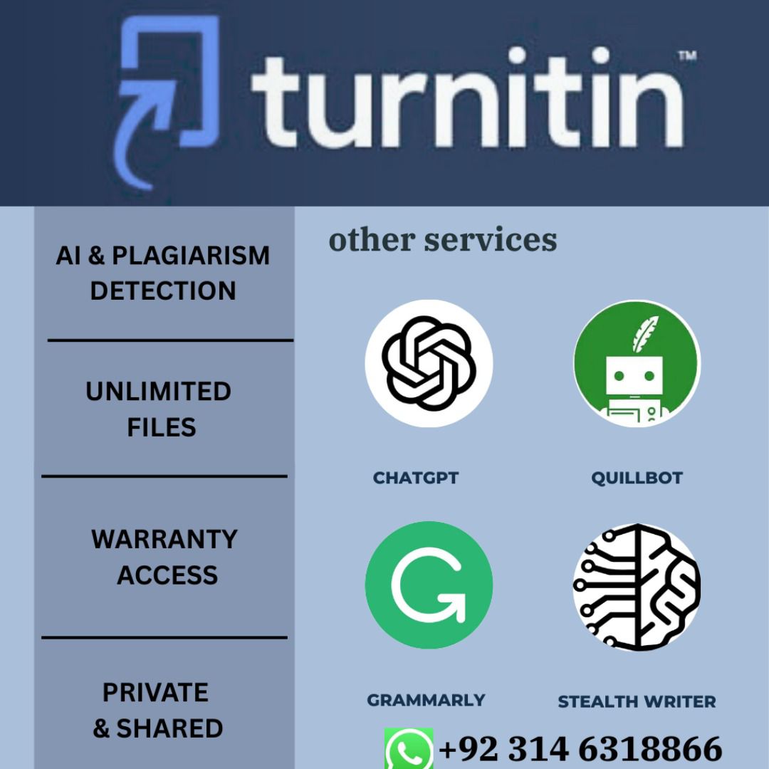 Turnitin instructor ( AI and plagiarism checker ) | Facebook