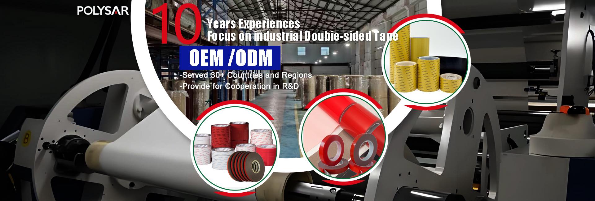 Polysar Double-sided Tape Manufacturer | Zhongshan