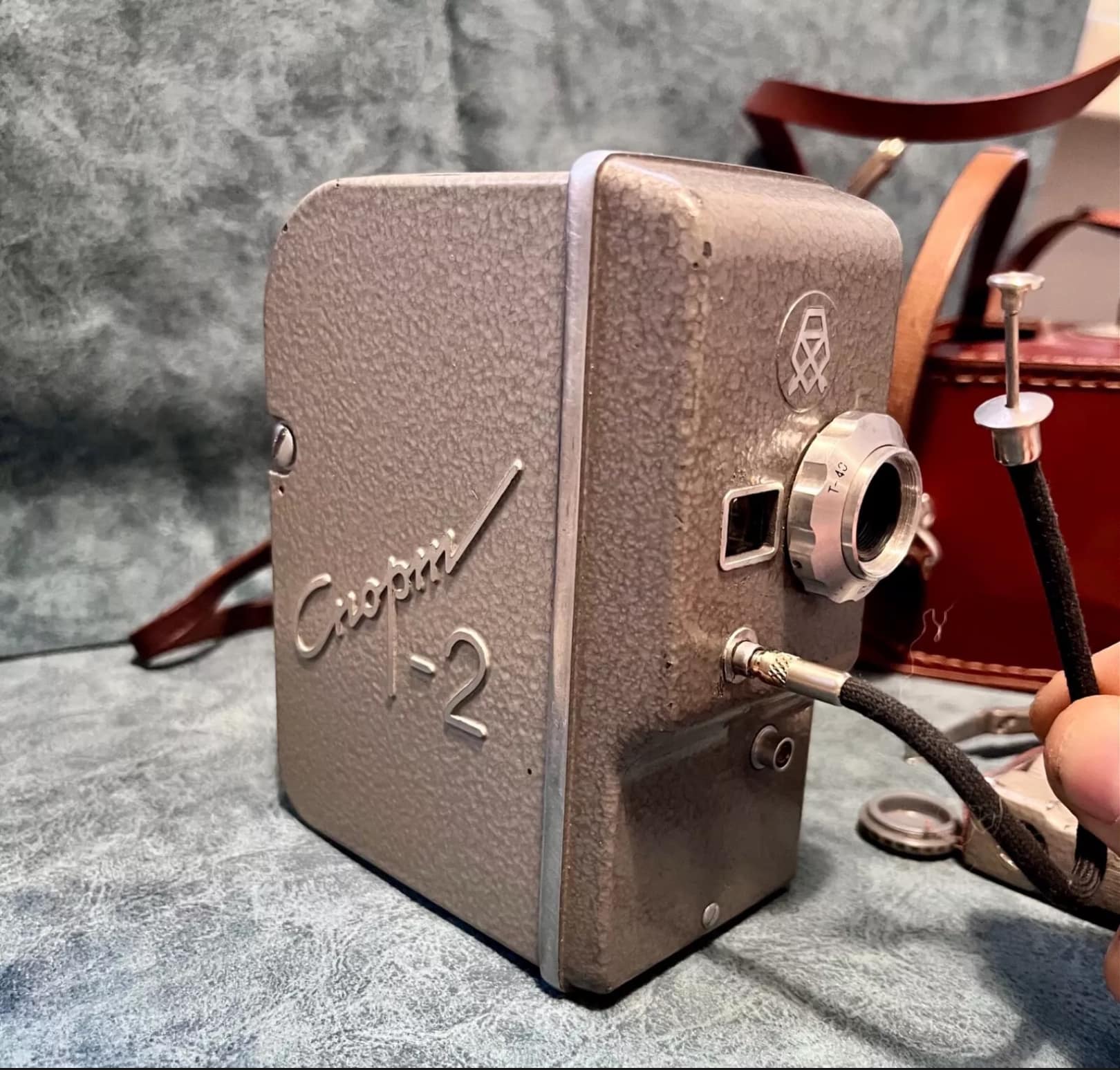 Vintage Soviet Lomo Sport-2 8mm movie camera