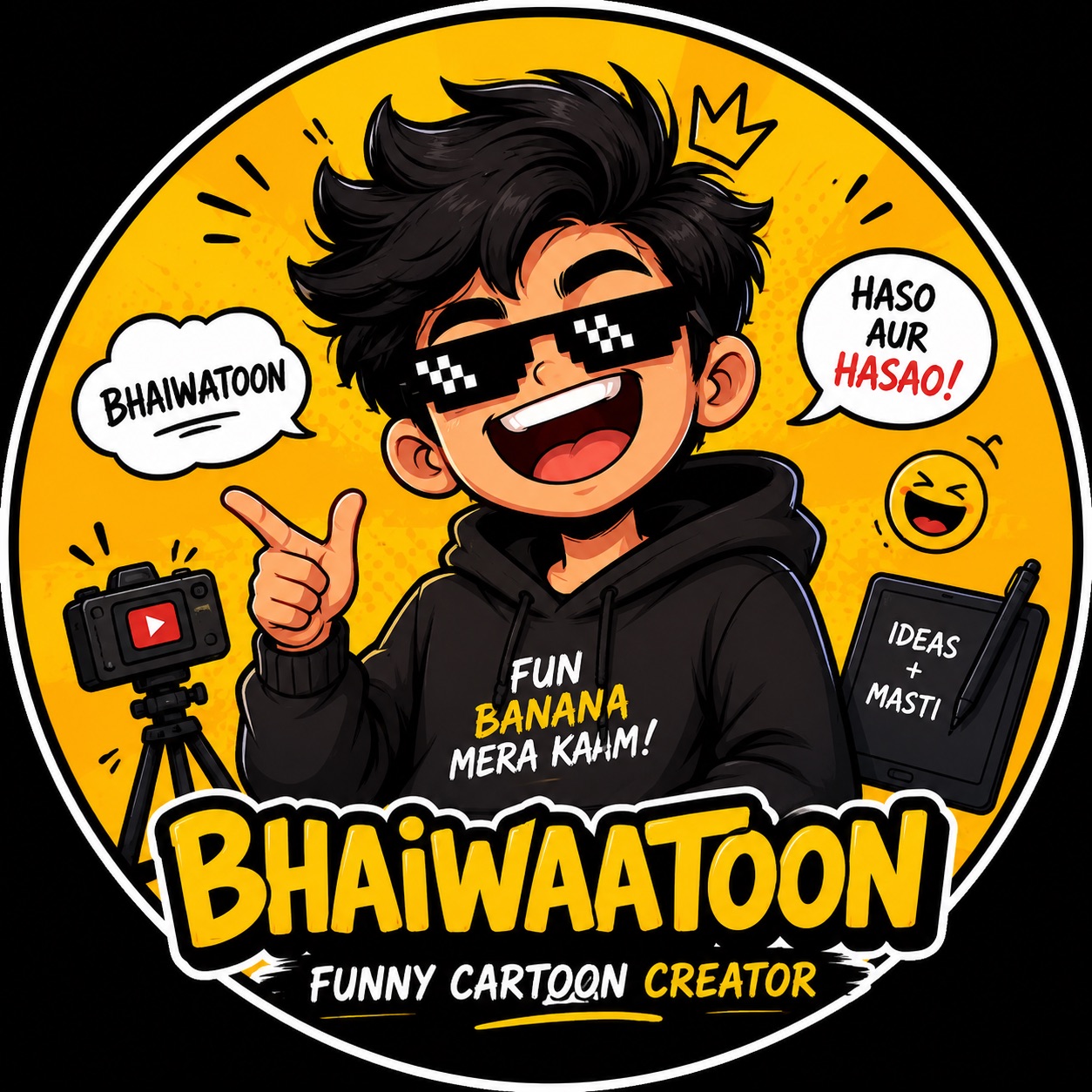 Tag your friends 😎🤣. #bhaiwaatoons #reels #funny #comedy #friends ...