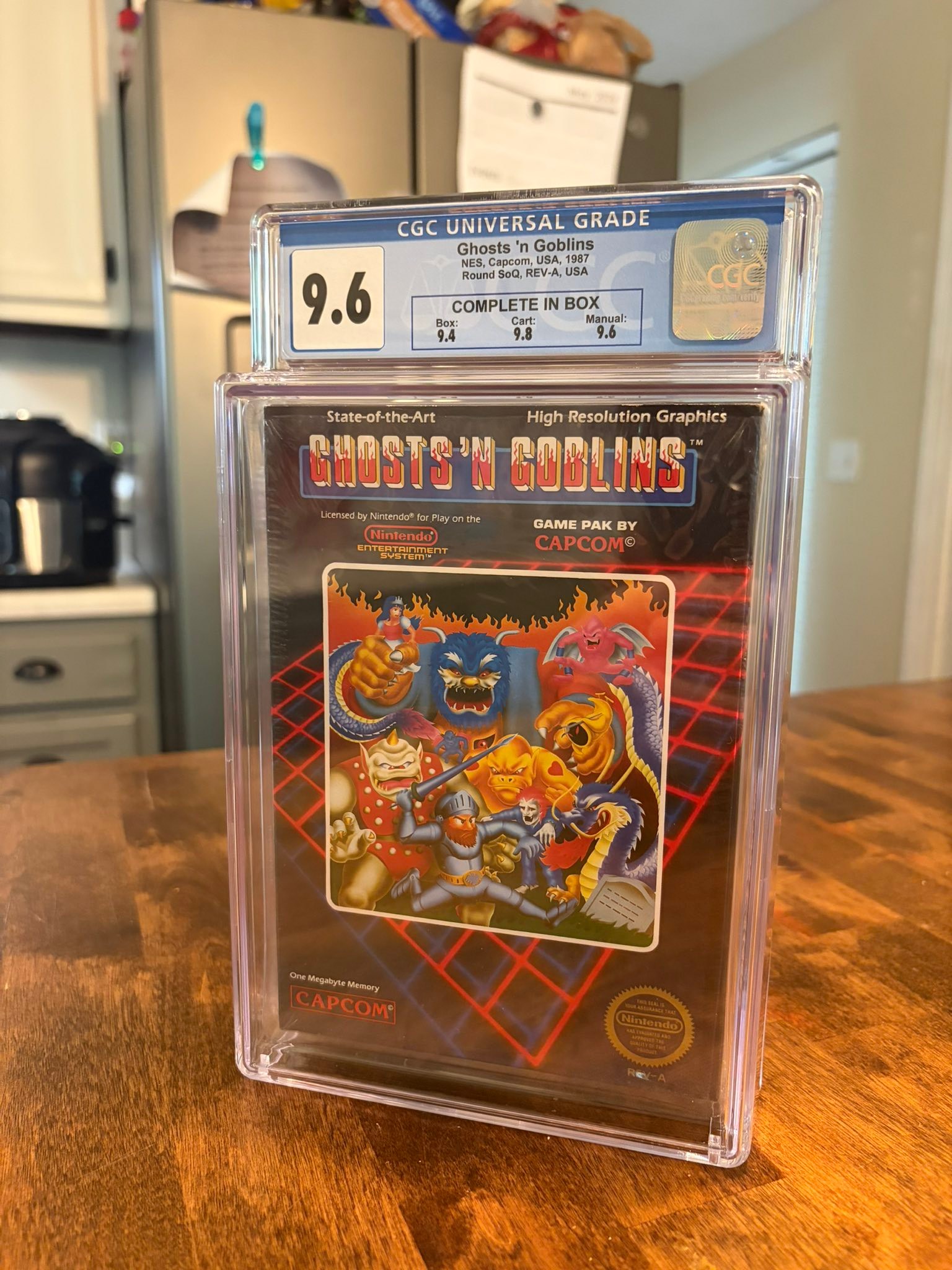I have a ghosts and goblins NES and a mega man 3 for sale. High