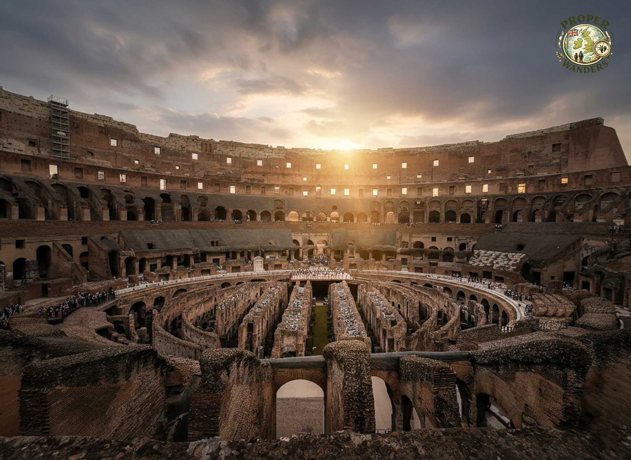 ニールヤング AT THE ROMAN COLOSSEUM Finding Roman numerals at the Colosseum relatable