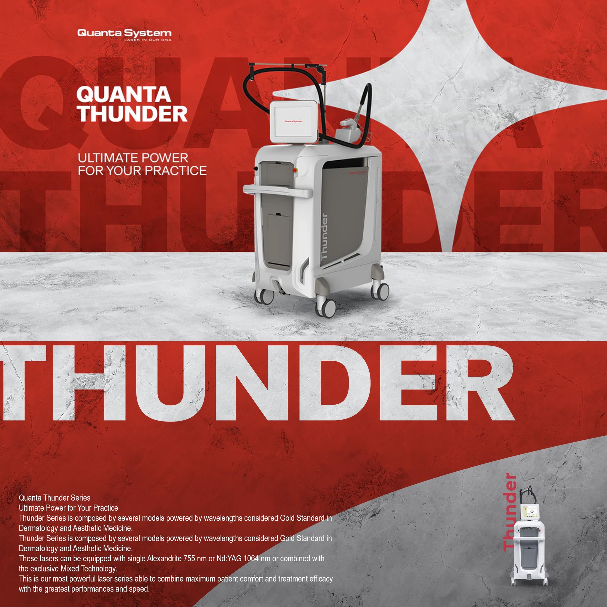 Vision - Quanta Thunder SeriesUltimate Power for Your PracticeThunder ...
