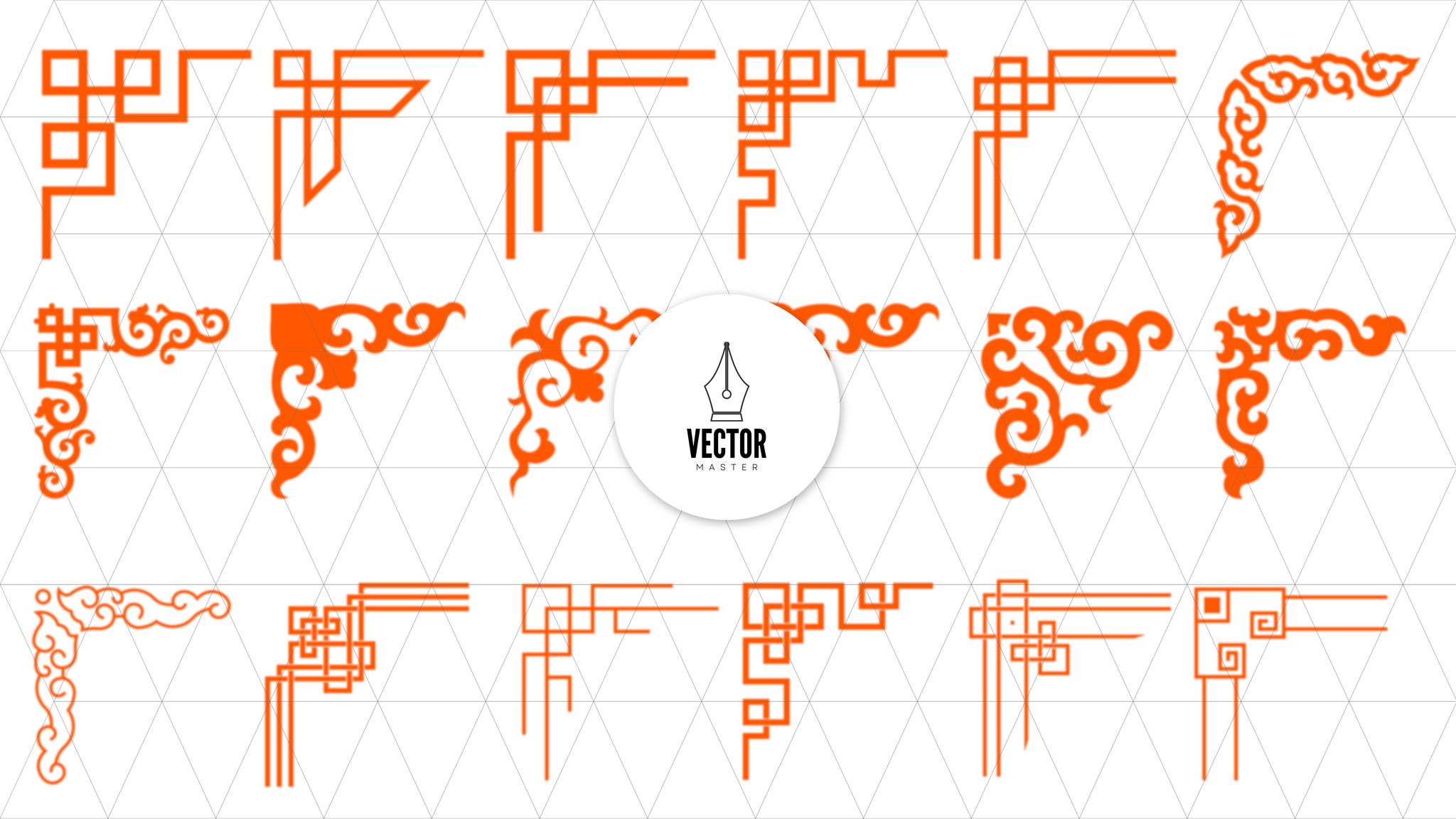 Vector Master - 🎉 Монгол хээ, Сар шинийн вектор багц... | Facebook