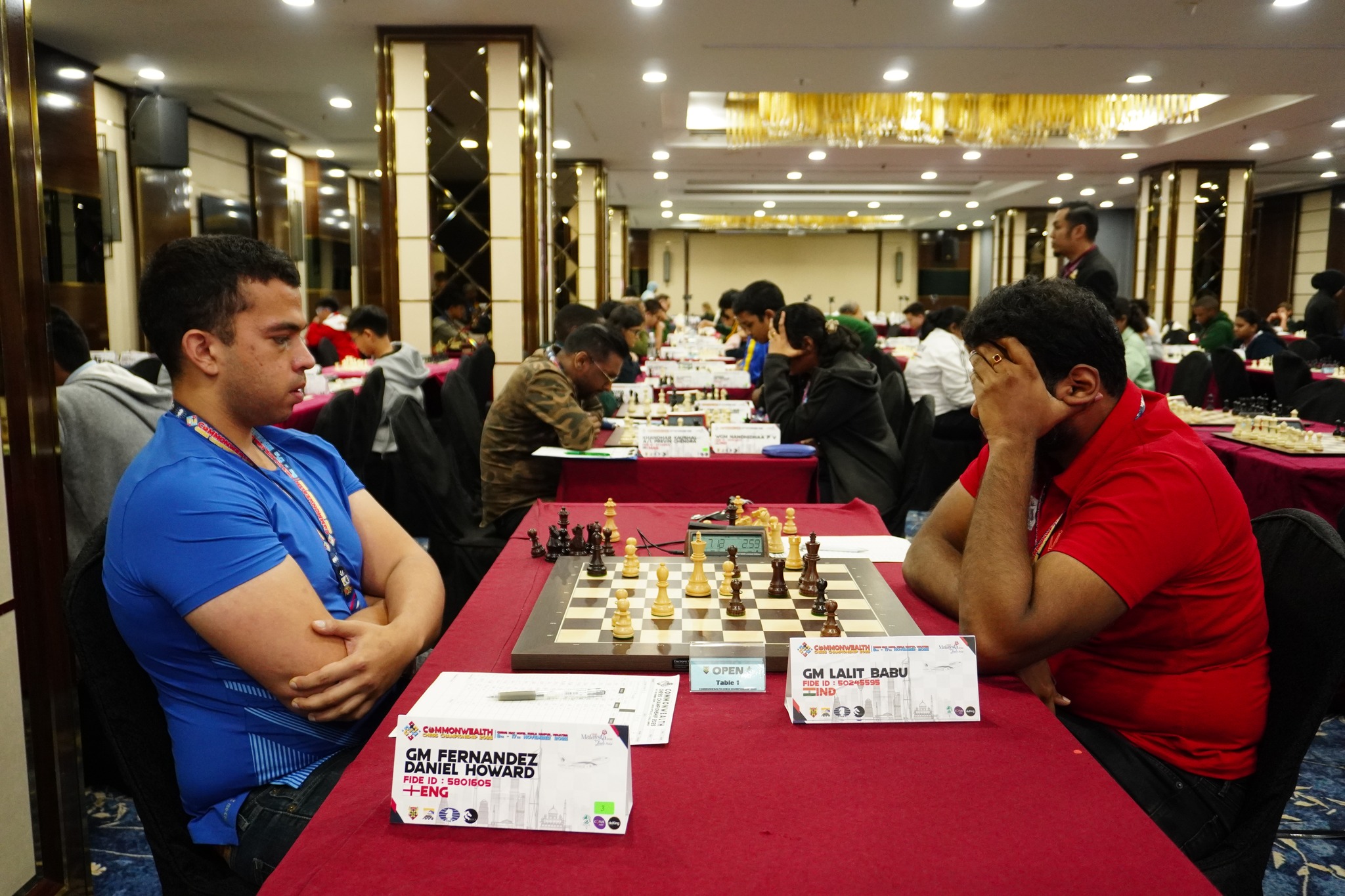 Commonwealth - ♟️Board 1 — GM Daniel Howard Fernandez defeated GM Lalit ...