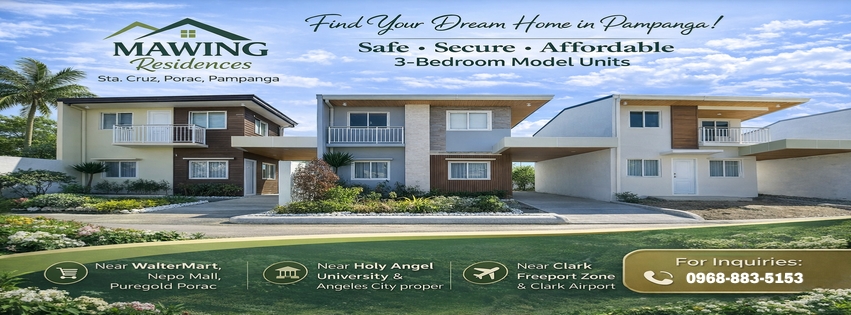 Mawing Residences Pampanga | Porac