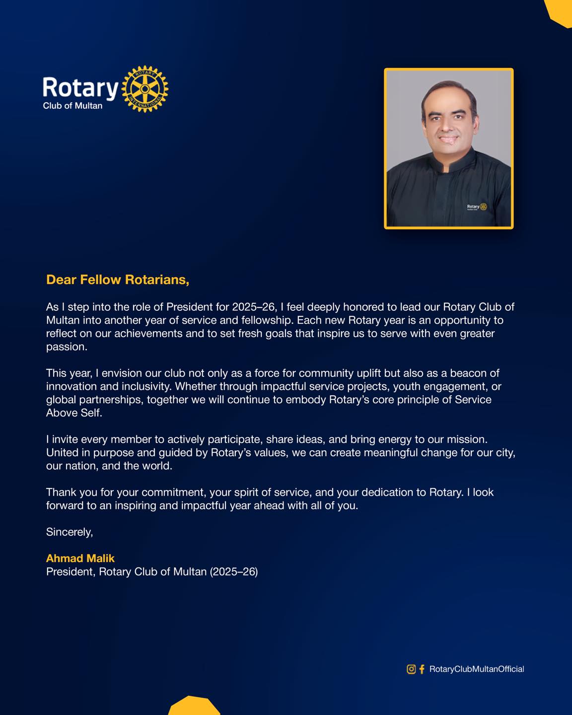 Rotary Club of Multan | Multan