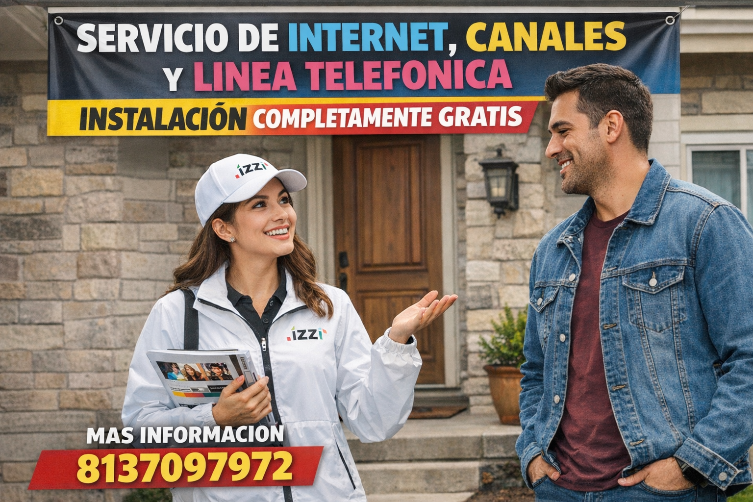 Izzi internet y entretenimiento