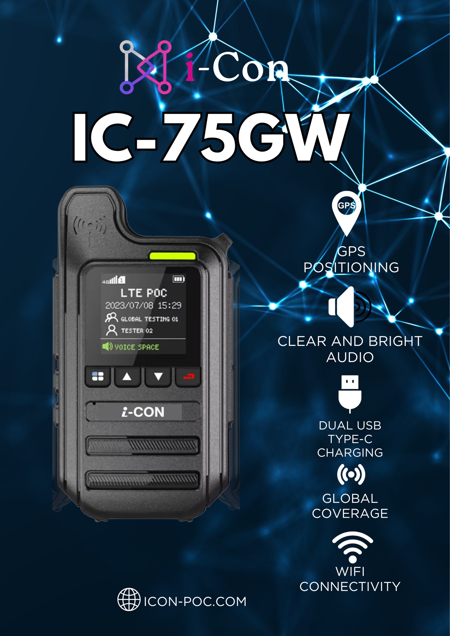 i-Con - 🚀 Stay Connected Anytime, Anywhere! Meet the i-Con IC-75GW ...