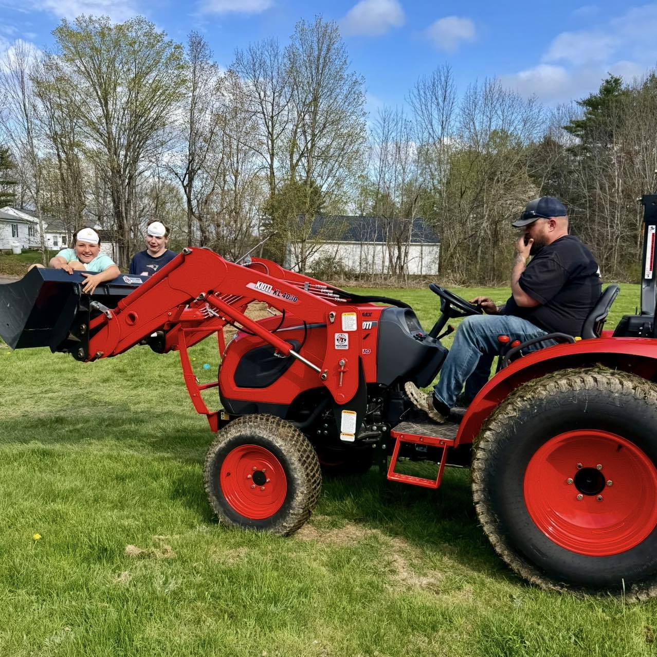 Why do all the heavy lifting by hand??? Renting from Maine Equipment ...