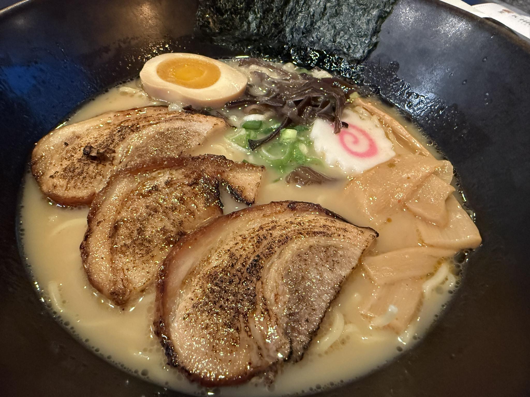 Ichiddo Ramen's authentic tonkatsu ramen on Coldwater Road