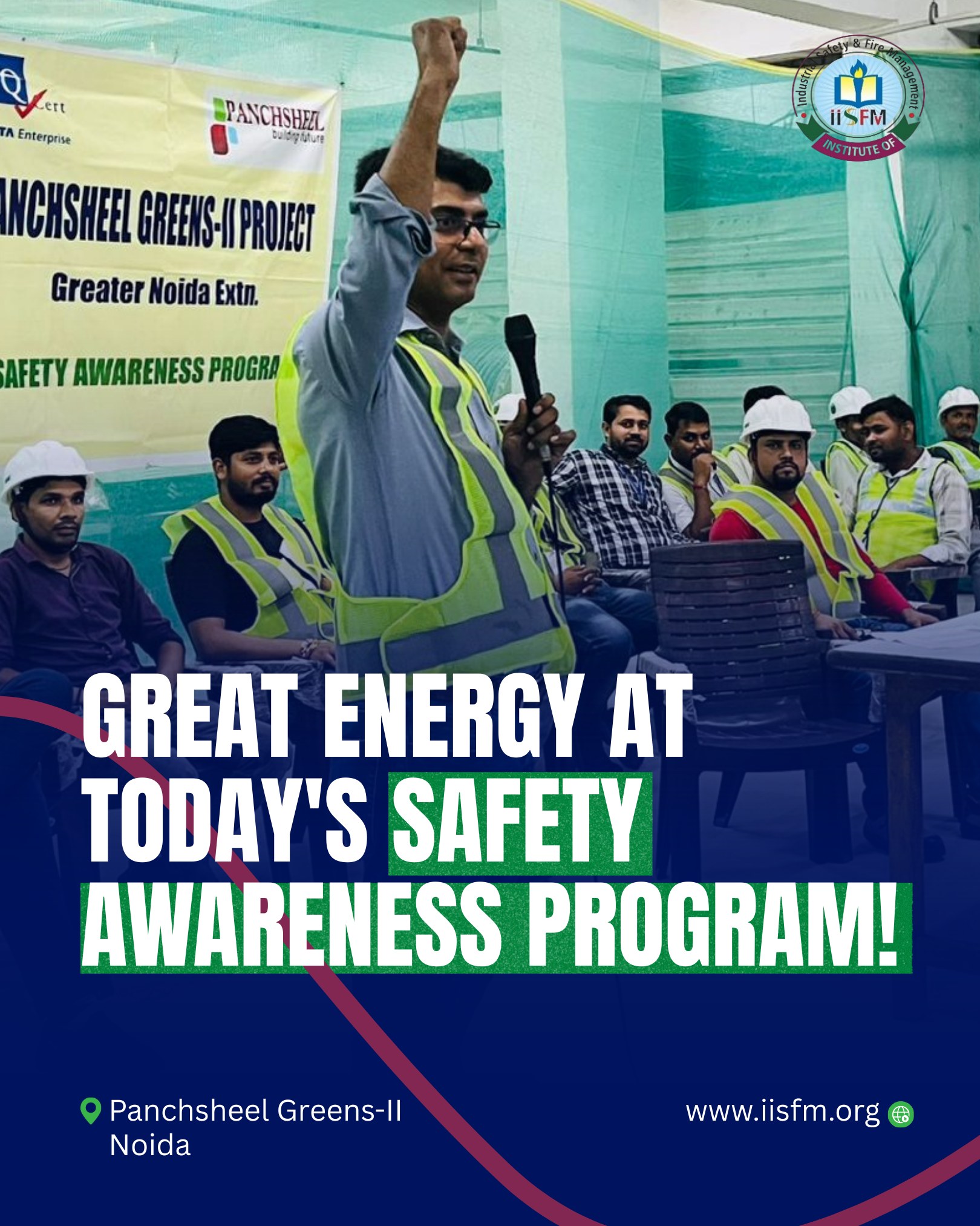 Great energy at today's Safety Awareness Program! Our dedicated trainer ...