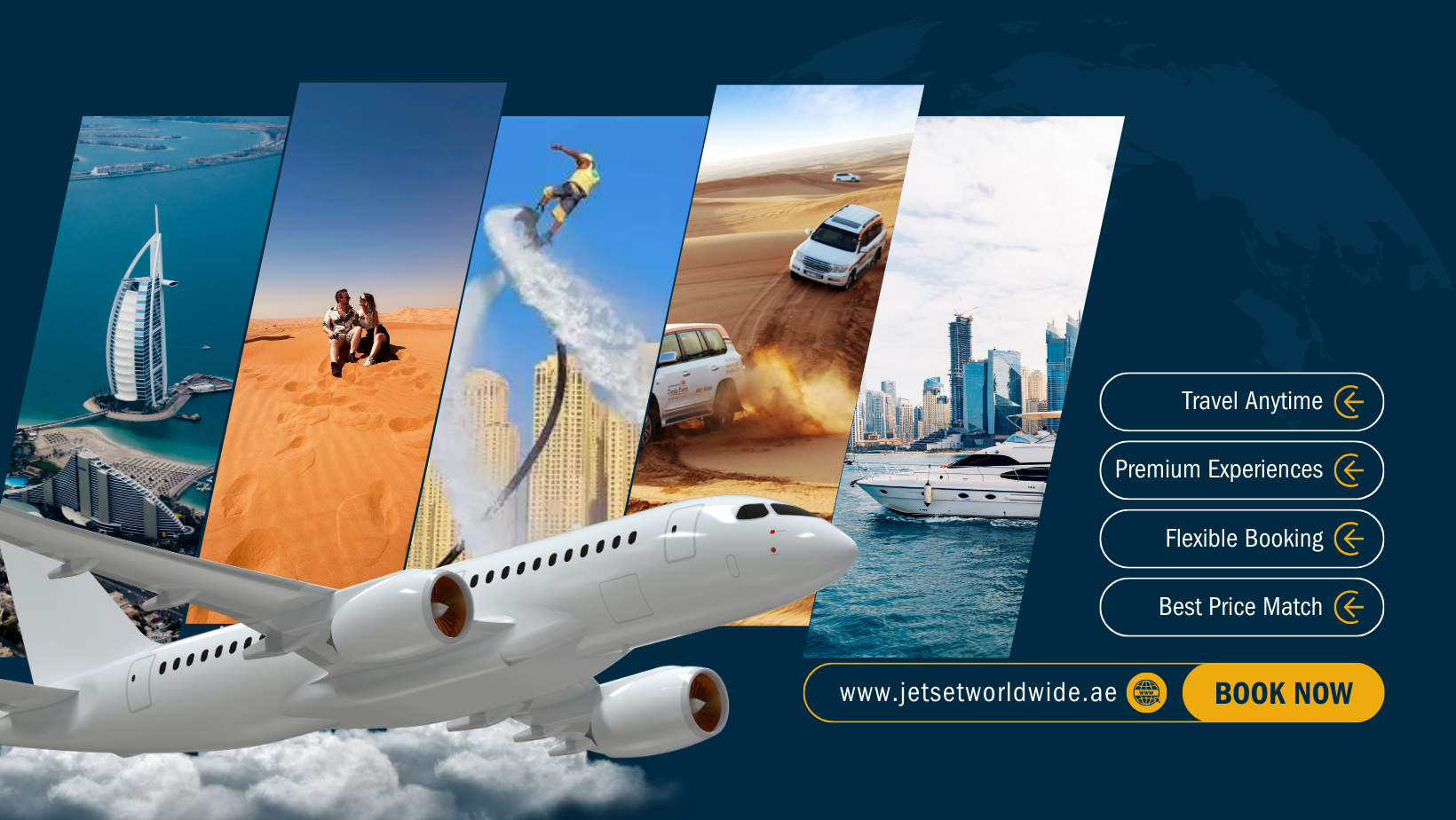 Jetset Worldwide Travel & Tourism | Dubai