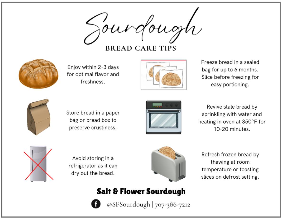 Salt & Flower Sourdough added a... - Salt & Flower Sourdough