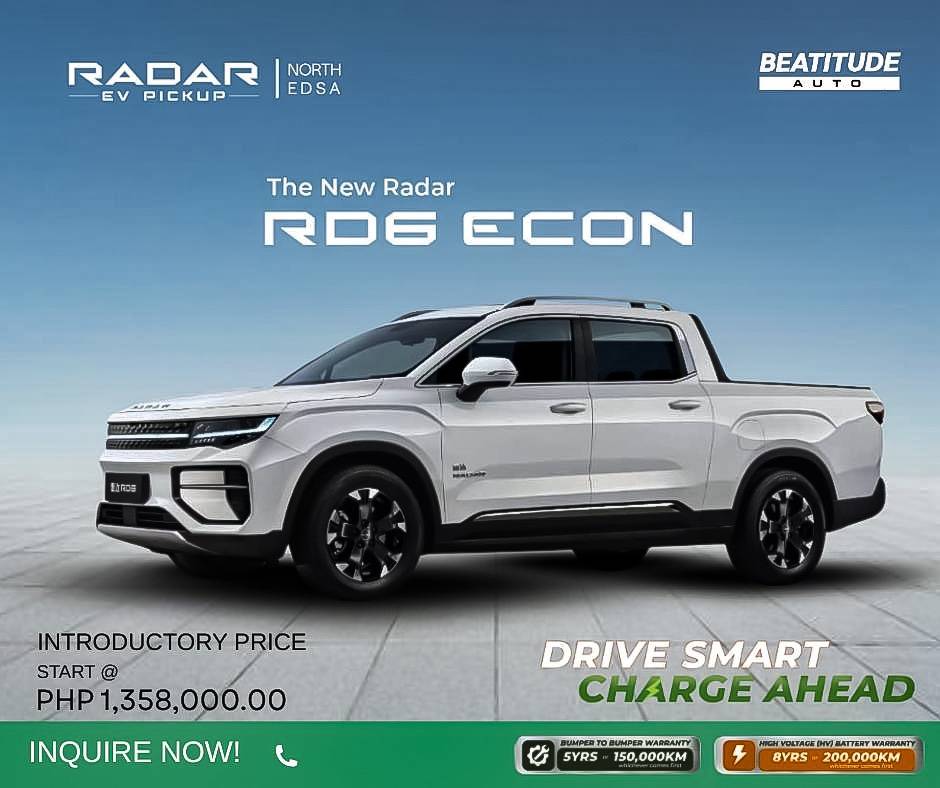 Ready to... - RADAR EV Pickup North Edsa by Marz Gunay | Facebook