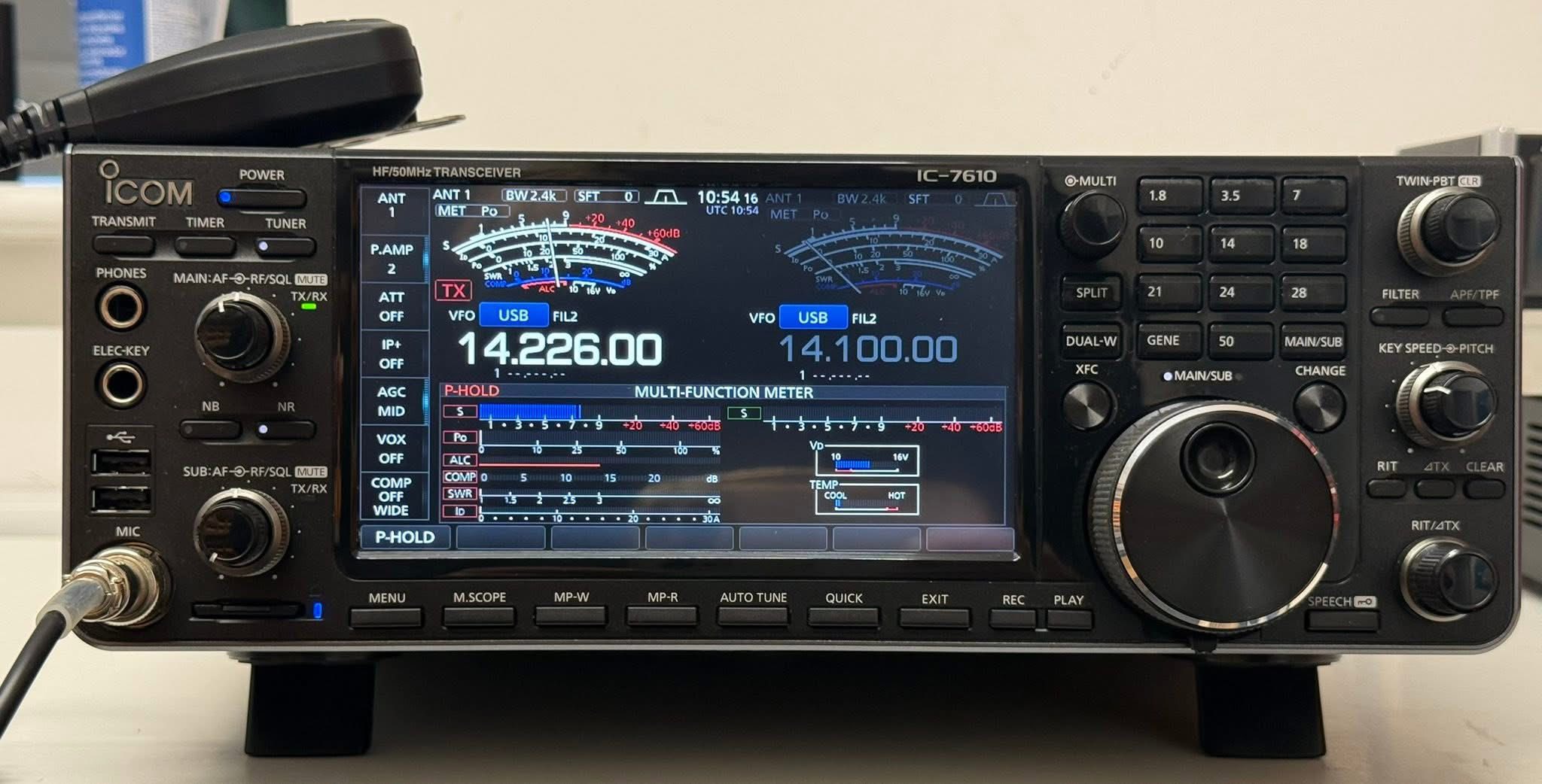 ICOM IC-7610 HF/50MHz SDR transceiver for sale